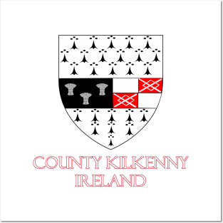 County Kilkenny, Ireland - Coat of Arms Posters and Art